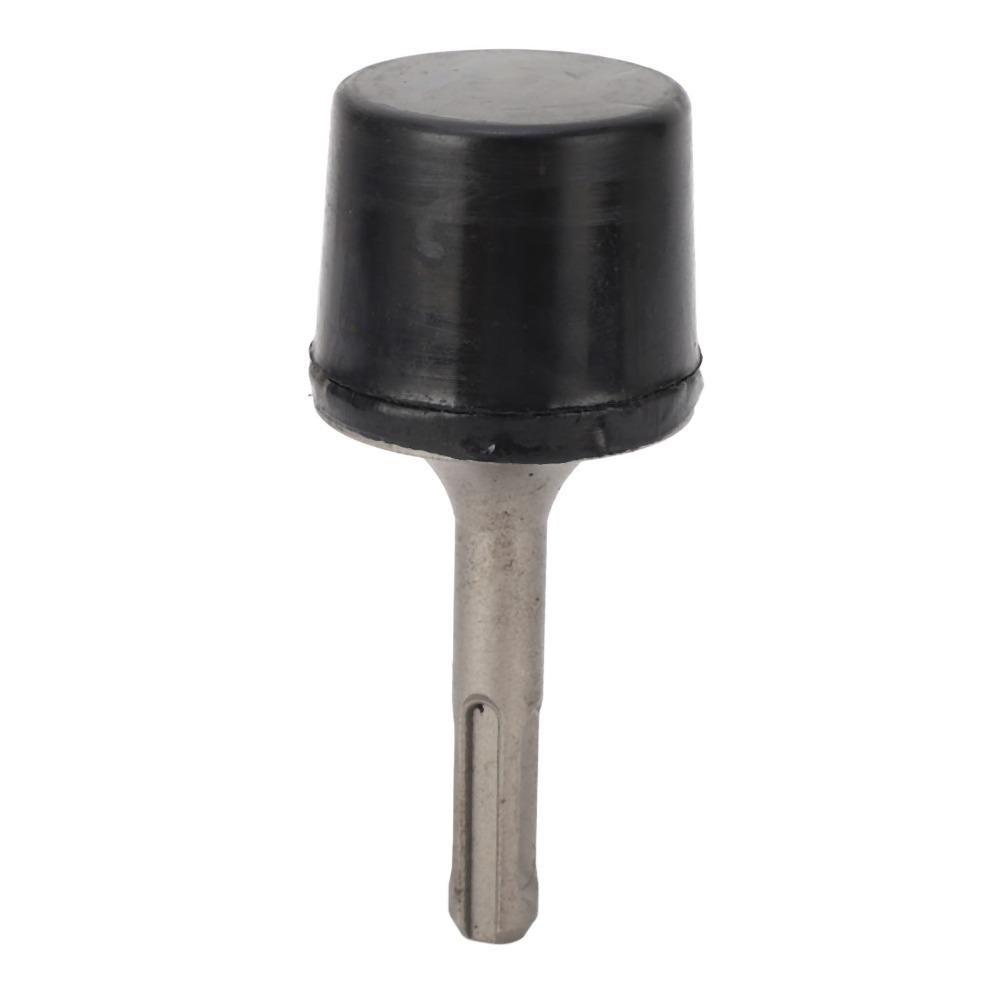 Rubber Vibrator Hammer for Drill Round Shank SDS-Plus Shank Vibrator Hammer Attachment Flat Head Electric Hammer Vibrator Bit