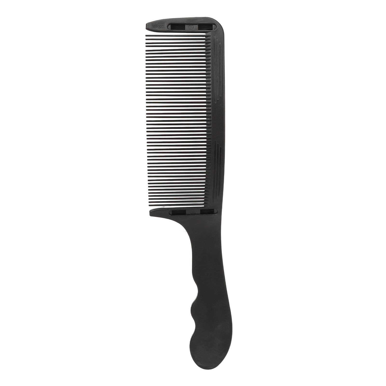 

Curved Barber Clipper Comb Flat Top S Shape Professional Hairdressing Tool Haircut Comb Black чёрный