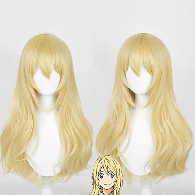 

Аниме Твоя апрельская ложь Миядзоно Каори Ролевая игра Косплей Парик Вечеринка Наряжаться и укладывать Хэллоуин Украшение