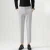 Summer Light Luxury Nine-point Men's Small Trousers Casual Small Straight Slim-fitting Trousers Men's Trousers Youth Men's Trousers