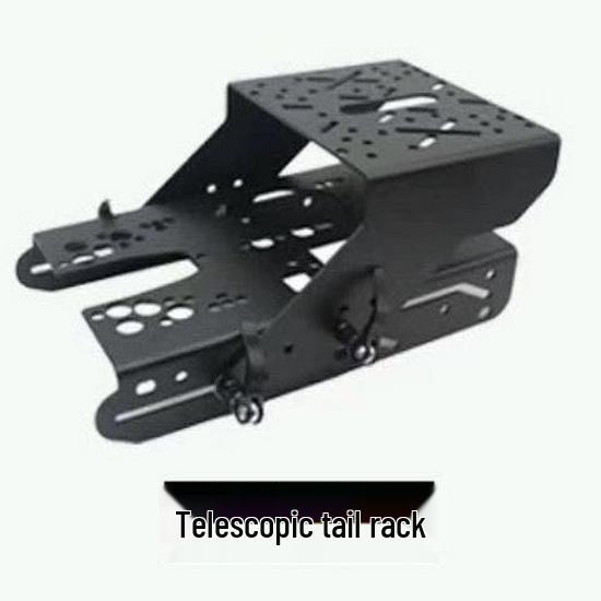 

Sliding Telescopic Rear Seat Tail Box Rack for Electric Vehicles
