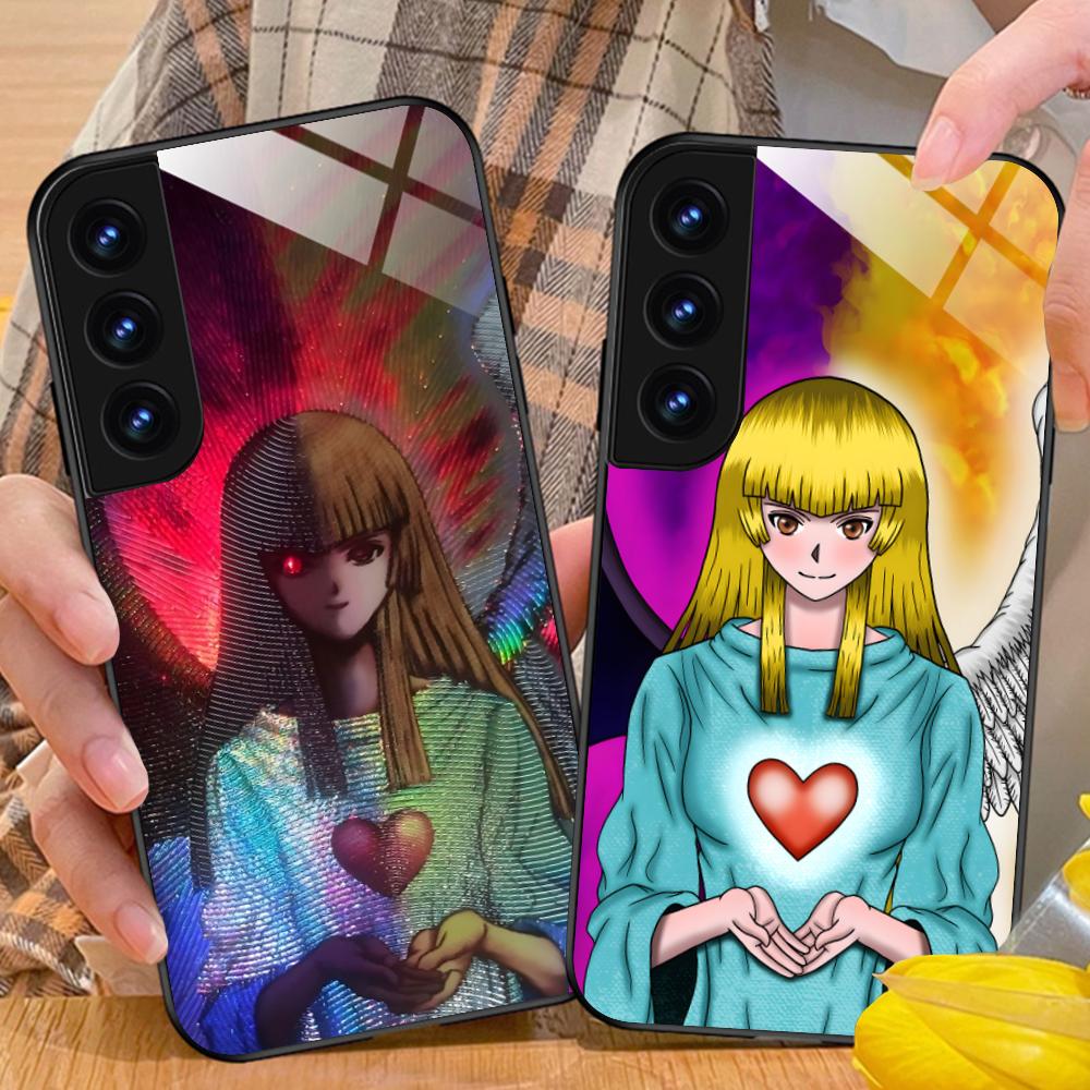 Yugioh Change of Heart Phone Case for Samsung Galaxy S26 S25 S24 S23 S22 S21 S20 Note20 Plus FE Ultra Glass Protective Cover