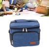 Insulated Lunch Box Oxford Cloth Leakproof Blue Waterproof Thermal Cooler Sack Food Handbags for Men Women