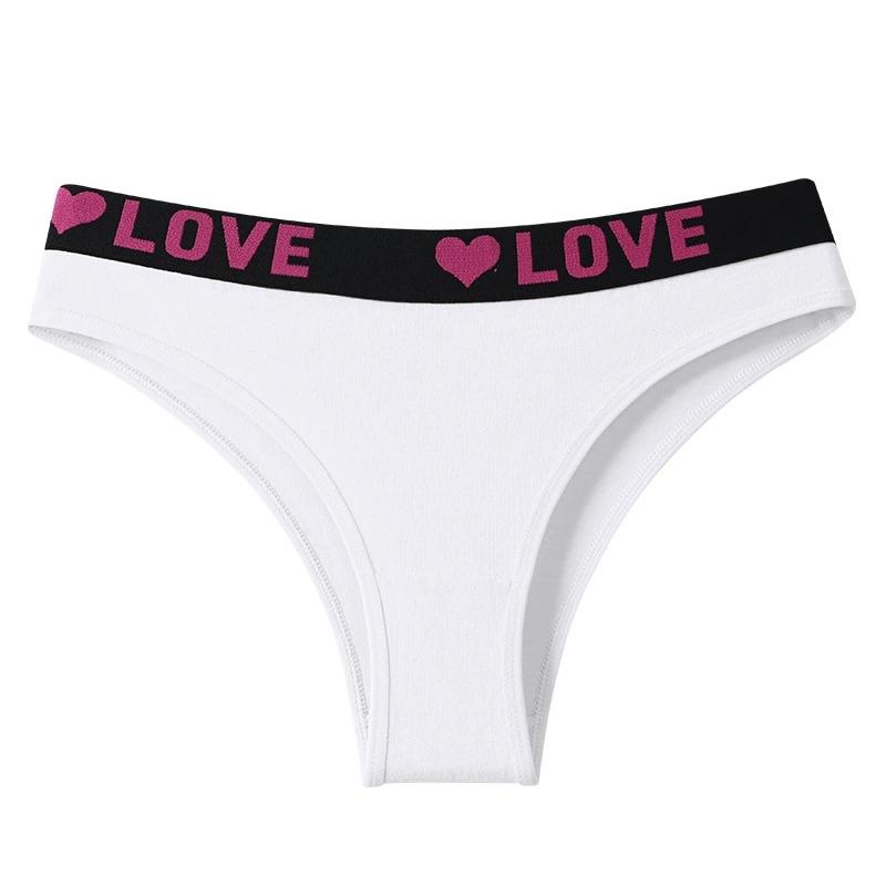 6PCS Women's Panties Sexy Breathable Cotton Underwear Female Comfort Lingerie Low Waist Pantys Soft Ladies Briefs XS-L