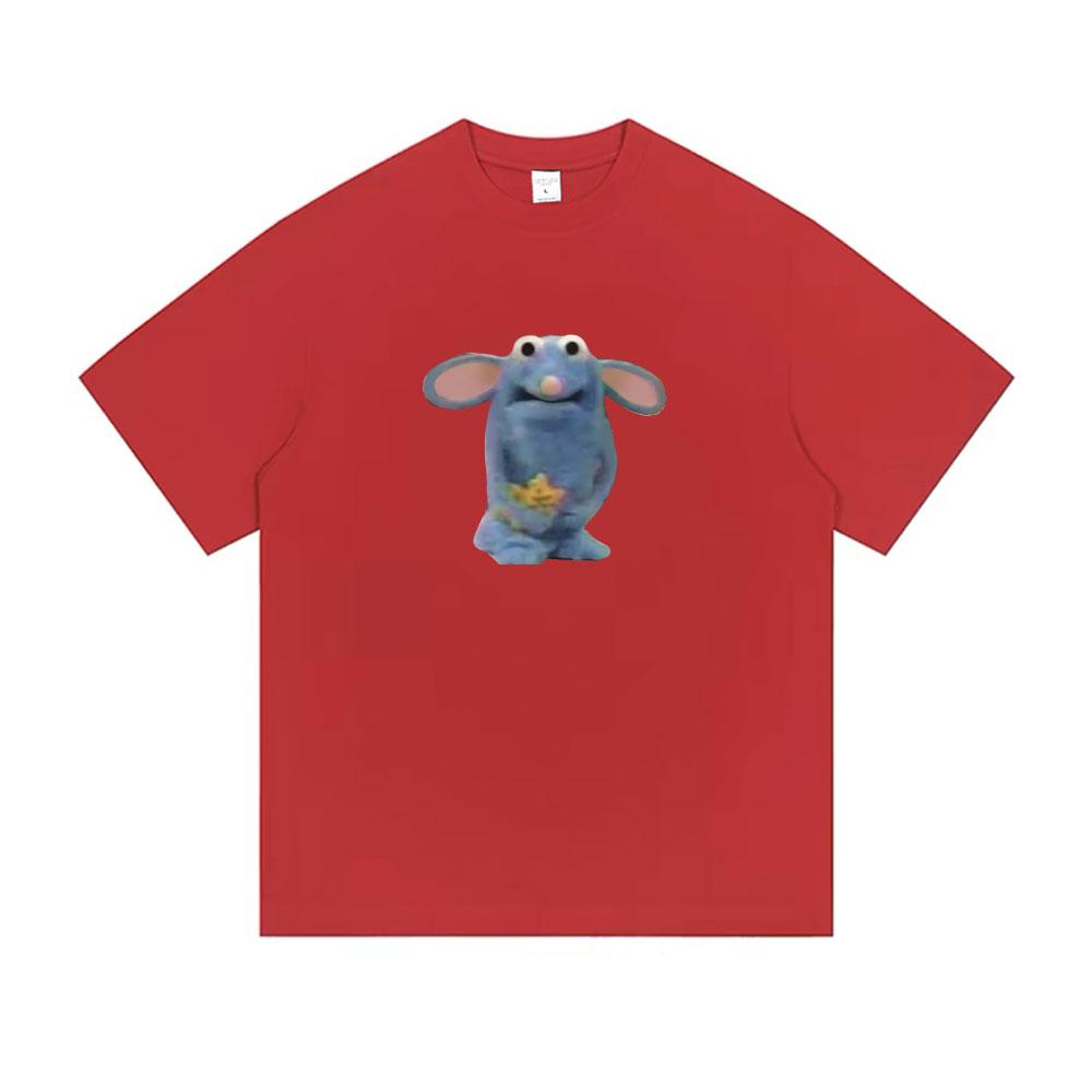 Funny Mouse Tutter Meme Tshirt Cute Rat Graphic T Shirt Summer Men Women Fashion Casual Loose Tshirts Unisex 100 Cotton Tees S