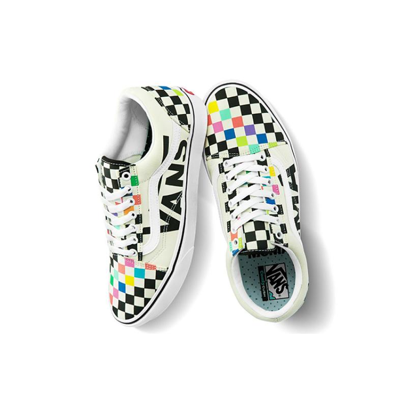 Vans MoMA X Vans ComfyCush Old Skool 'Colorful Checkerboard' Vans VN0A3WMA1PJ
