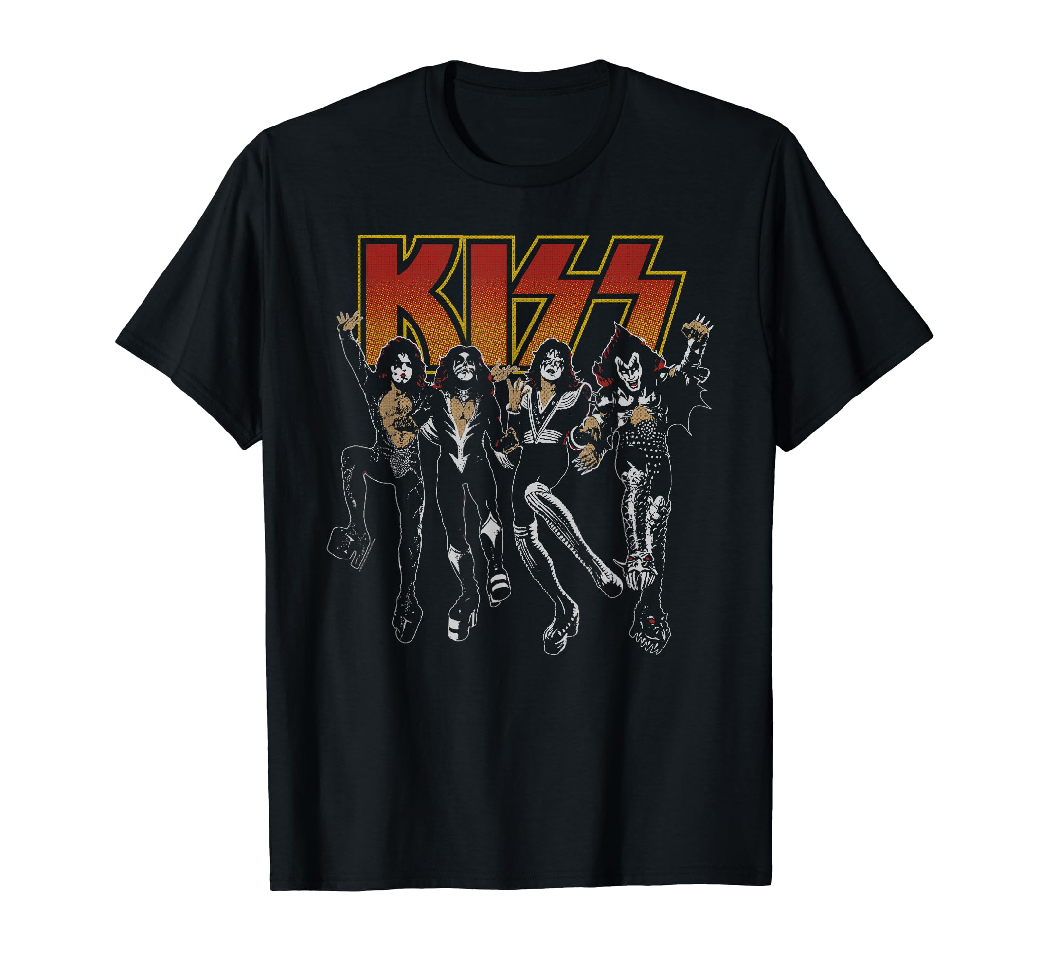 

Мультяшная футболка KISS-Destroyer