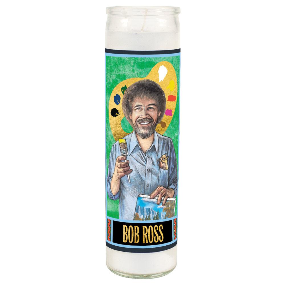 Bougie Saint Laïque Bob Ross