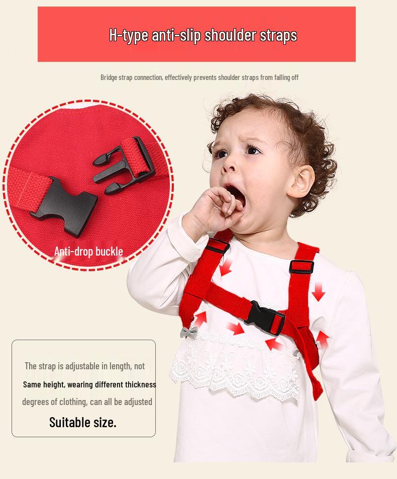 Child Safety Harness and Anti-Lost Backpack Leash