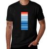 Global Warming Stripes Tshirt Worker Basic Short Sleeve Tee