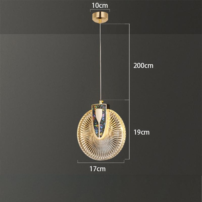 Nordic LED Pendant Lights Indoor Lighting Luxurious Hanging Lamp Home Living Room Decoration Dining Tables Bedside Aisle Light