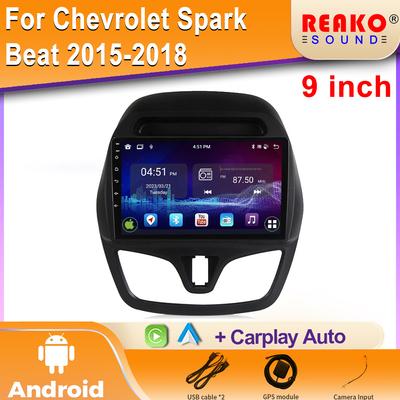 Android For Chevrolet Spark Beat 2015-2018 Auto Wireless Carplay Car Radio Multimedia Player Navigation GPS Bluetooth WIFI