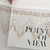 45Cm Long Tassel Glass Tube Fringe Tassel Fabric Diy Trim Ribbon Border Dance Dress Irregular Decor Wavy Beaded Sewing Tassel