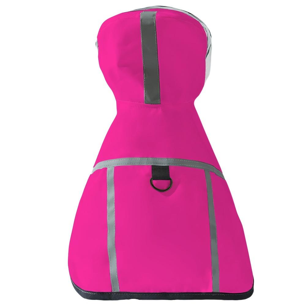 Hooded Dog Rain Poncho Windproof Waterproof Rain Jacket Soft Pet Raincoat  Medium Dogs