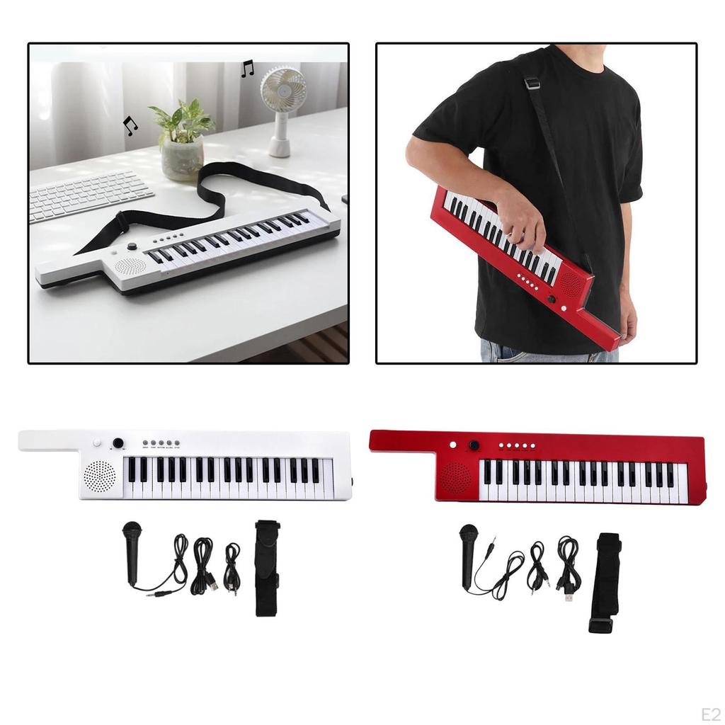 Keyboard Piano Instrument Toy with microphone, Digital for Gifts Beginner Show