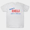 Asian Size Men Black Print T-shirt Delmar’S Deli No-Cut Heat Transfer Print Cotton Tshirt