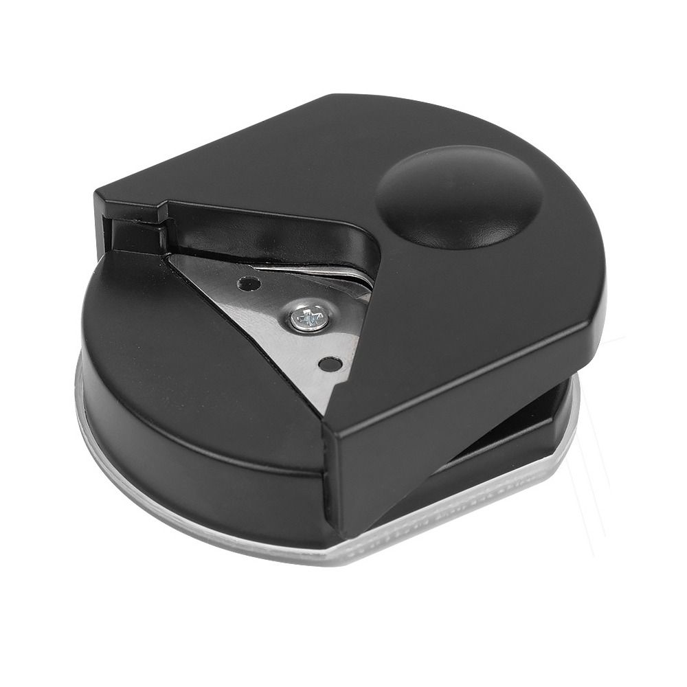 

Триммер DIY Craft Филейный резак R4 Закруглитель углов Закруглитель углов Дырокол для бумаги Резак для карточек и фотографий чёрный