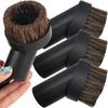 32/35/44mm Brosse à poussière pour aspirateur Maison Ménage Tête de brosse ronde Pièces de rechange Accessoire Brosse pour interstices Accessoires