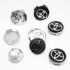 vdcp6 4pcs 57mm/62mm Car Tyre Wheel Center Hub Cap Badge Logo Rim Emblem For Toyota Corolla Camry Yaris CHR Rav4 Auris Verso Avalon