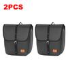1/2PCS Bicycle Rear Seat Bag Waterproof Bicycle Saddle Bag With Handle Bike Rack Tail Bag Outdoor Riding Rear Seat Panniers Pack