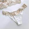 Slip seducenti europei e americani in pizzo elastico colorato Perizoma da donna in prospettiva sexy