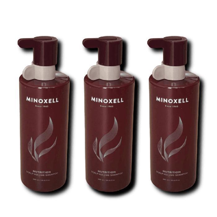 MINOXELL Nutrition Scalp Volume Shampoo 480ml x 3 (39183592)