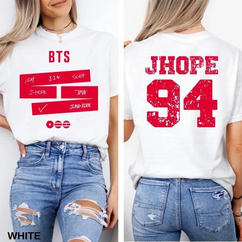 Футболка BTS World Tour Arirang – Comfort Colors Мерч K-Pop Чимин 95 Ви 95 4XL