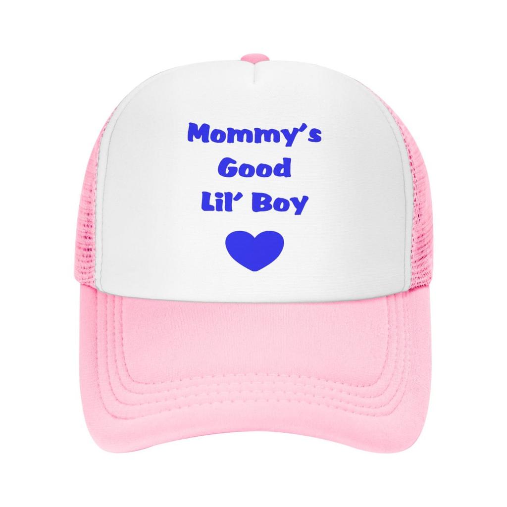 Mommys Good Boy Funny Awesome Baseball Caps Mesh Hats Activities Peaked Adult Caps
