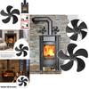 Replaceable Fireplace Fan Blades For Better Room Heating