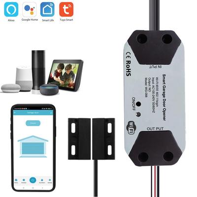 Controller per Porta da Garage WiFi Tuya Graffiti, Compatibile con Alexa e Google Home (110V-260V)