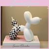 Contemporary Dog Balloon Resin Statue For Living Room Bar Table Decorations