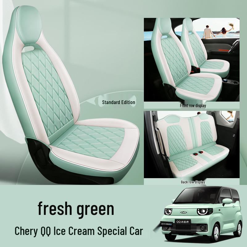 

2022 Chery QQ Ice Cream Sundae Electric Car All-Season Seat Cover QQ Ice Cream Specific (Specify Year/Config)