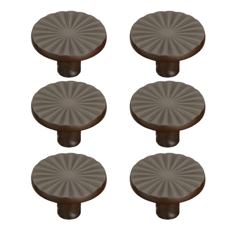 

Набір із 6 елегантних ручок для шухляд, оздоблення з матованої латуні, ручка зі сплаву цинку для сучасного мінімалістичного декору дому, для щоденного використання