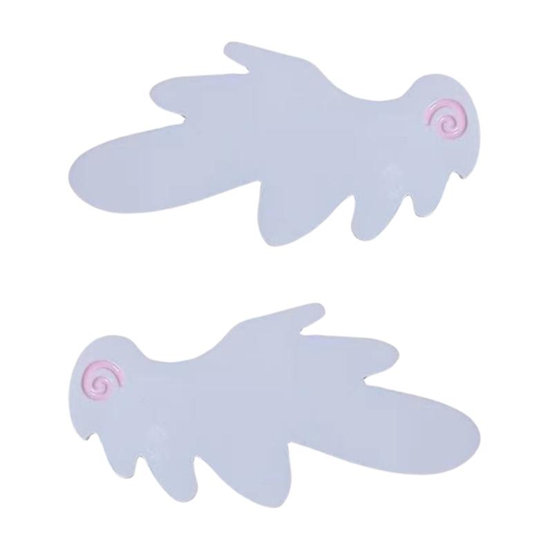 

Fairy Flat Clips Hairpin 2000s Style Balletcore Hair Clip for Bunches Elegant Subculture Cute Wing Hairpin рожевий