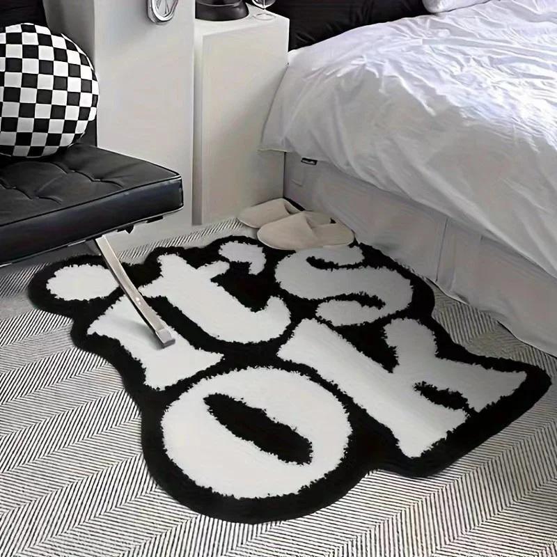 Faux Cashmere Absorbent Floor Mat Bath Door Rug Fast Dry For Entryway Bathroom Hallway In Stock Gift For Families