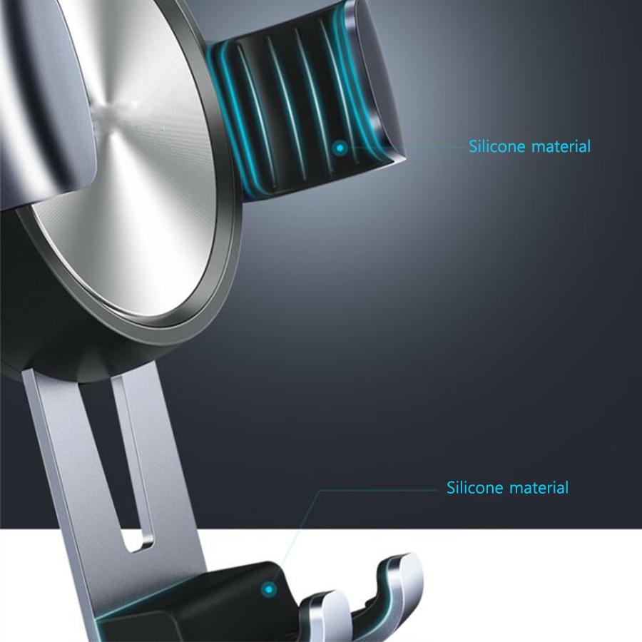 New Mobile Phone Gravity Bracket 360-degree Air Vent Mount Stand Phone Holder