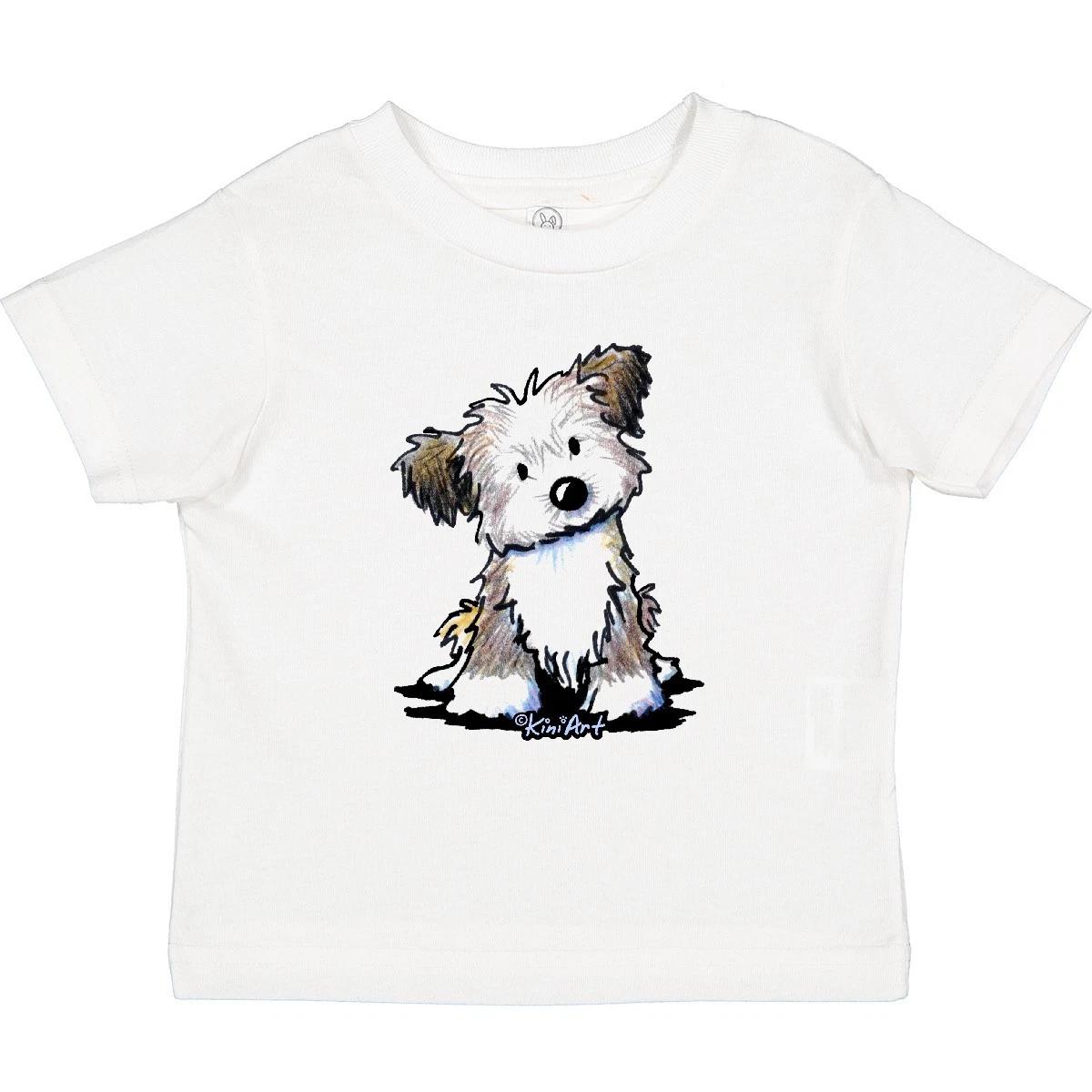 Inktastic Havanese Puppy Toddler T-Shirt - KiniArt Dog Breed Child Preschooler 100