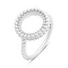 Silver Ring with Cubic Zirconia, Item Weight 2.49 G (2200789)