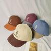 Color Matching New American Quick-drying Retro Short-brimmed Cap Cartoon Outdoor Sunshade Sunscreen Baseball Cap Men's and Women's Fashion