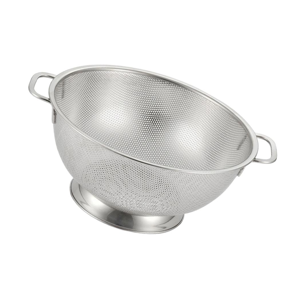 Functional Kitchen Filter Basket with Elevated Base Keep Food Dry Fine Meshes for Efficient Straining Durable Construction