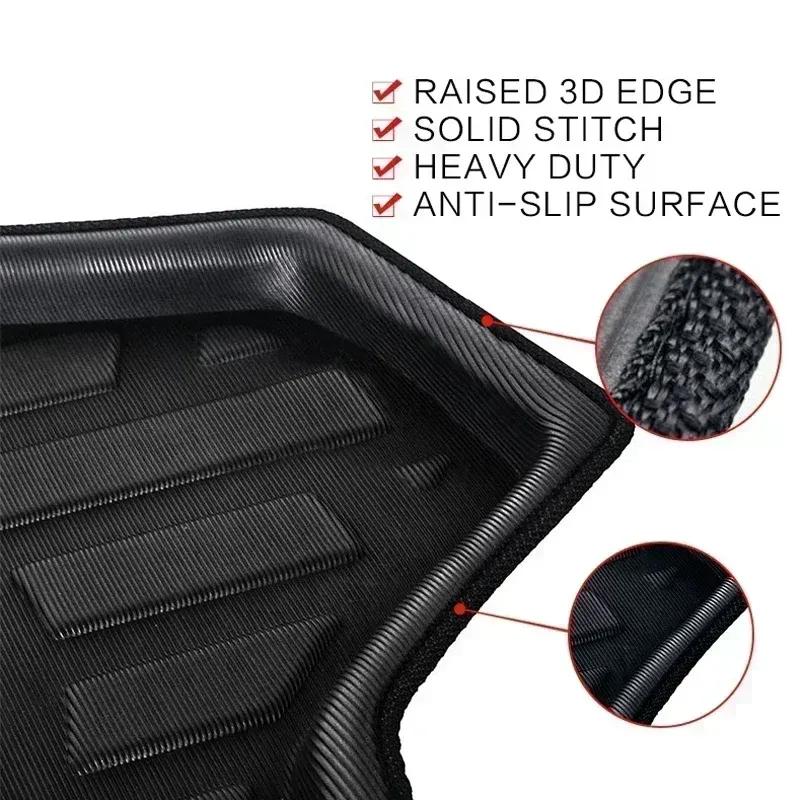 For Honda ZR-V ZRV ZR V 2023 2024 2025 Car Rear Trunk Mat Waterproof Floor Liner Luggage Tray Boot Carpet Easy Clean Accessories