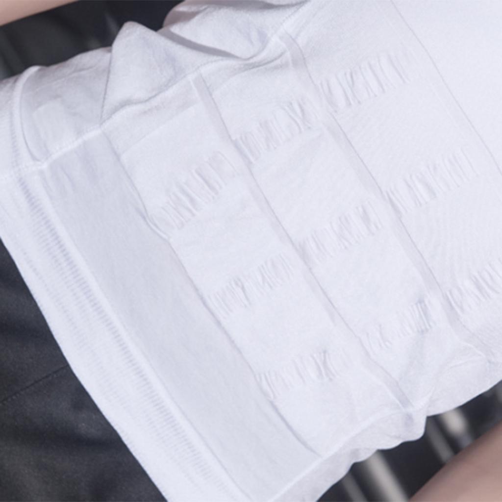 Men Compression Shirt Seamless Back Adjustment Slimming Body Shaper Vest Tummy Control Shapewear for Outdoor Sports