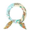 Zhonggao Youpin 2025 new spring, summer and autumn thin headscarf double-sided printed silk scarf square scarf