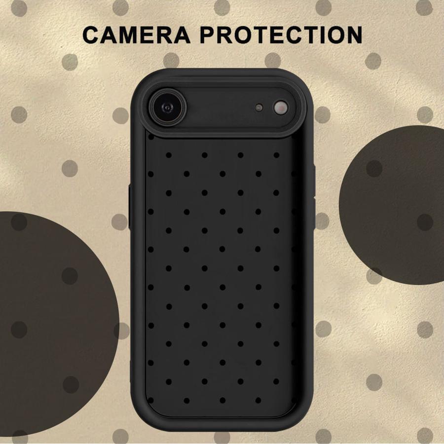 Phone Cover Case for iPhone 17 Pro Max 16 12 Pro 11 14 13 15 Plus Air INS Polka Dot Small Fresh