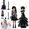 11.5 Inch Doll With Gift Box Black Dress Heels And Hair Perfect Toy Gift For Girls And Fans