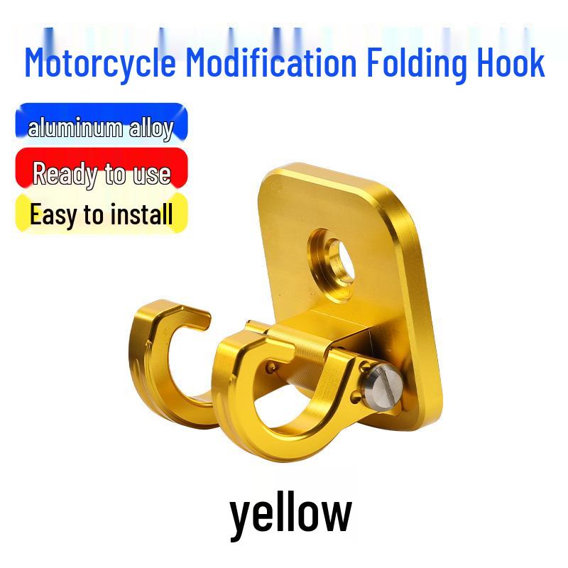 Haojue AFR125 Multi-functional Front Storage Aluminum Alloy Folding Helmet Hook