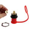 250A Battery Charging Post 3/8" Stud Remote Battery Junction Post Connector Terminals Waterproof Cap Battery Charger Jumper Post