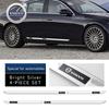 For Volvo Car Stainless Steel Side Door Body Guard Strips Protector Decorative Cover Trims For VOLVO XC90 S60 S90 XC60 V90 Car A