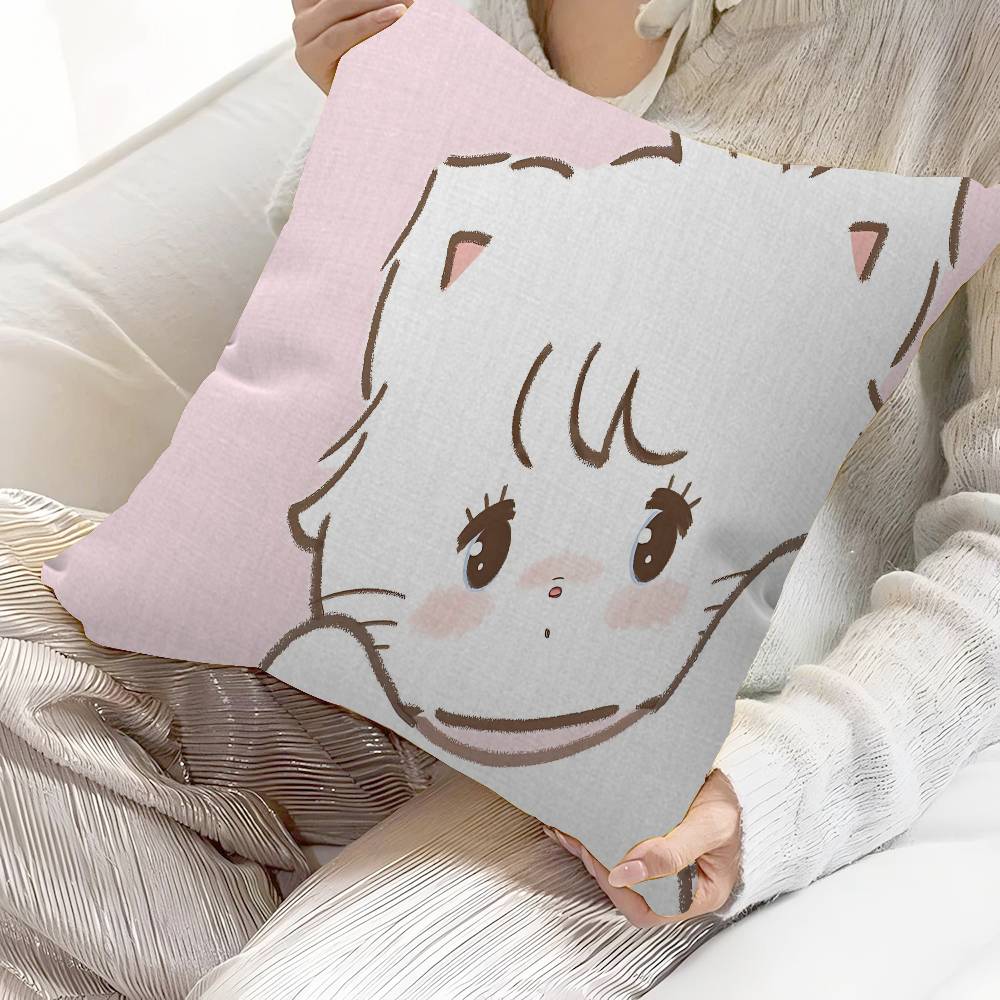 Cute MMikko IIllustrations Pillow Cover Sofa Cushion Cover Home Room Decoration Children Gift