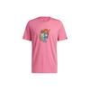 Set In Sleeve T Shirt Men's Pink HB5482